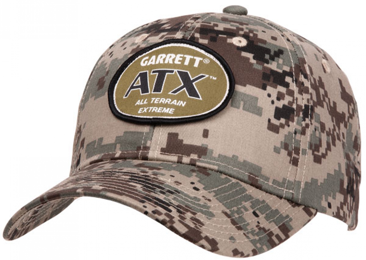 Garrett “ATX” Camo Cap Garrett Metal Detectors