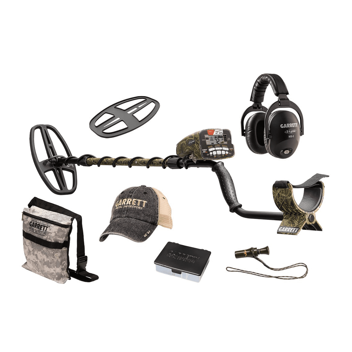 Garrett AT Max, Jase Robertson Signature Edition w/ MS-3 Wireless Headphones