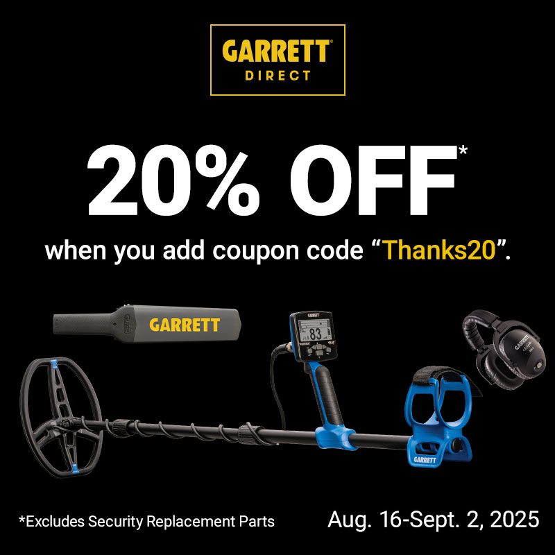 Garrett Direct: Labor Day Sale with 20% OFF if coupon "Thanks20" is used.