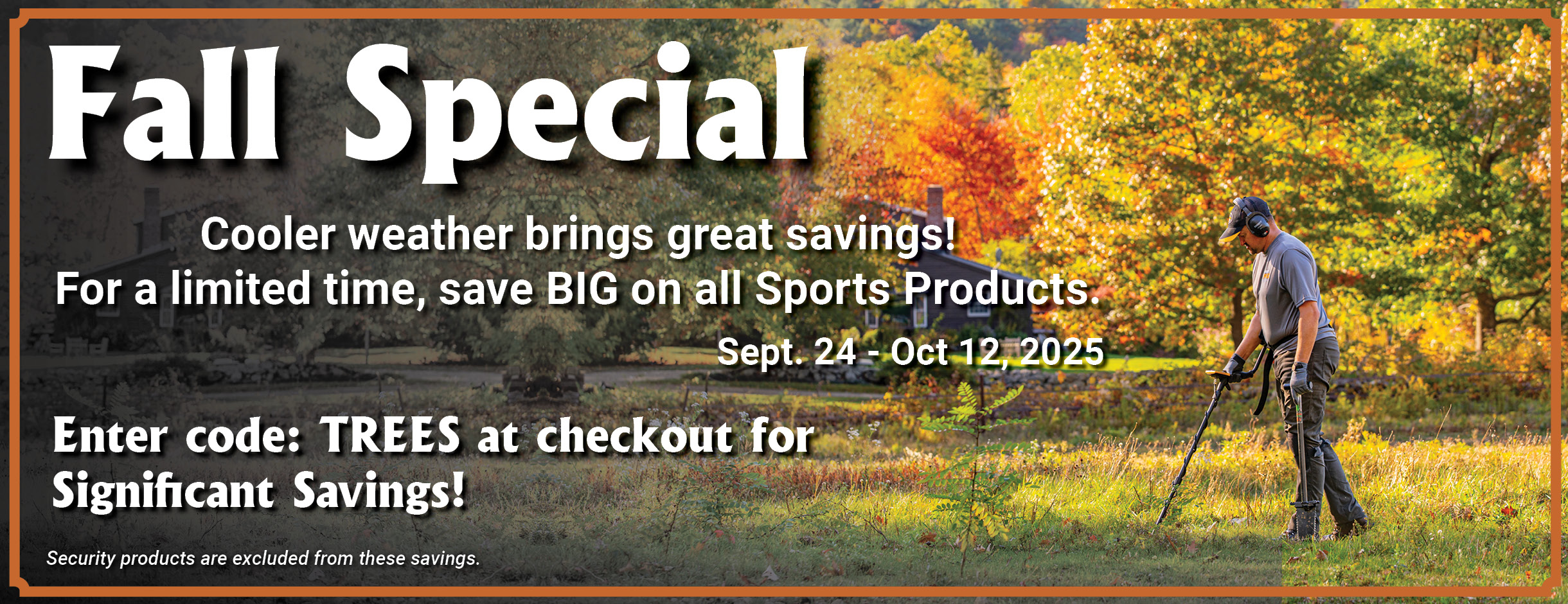 Fall Special: Use coupon code TREES at Garrett Direct checkout for huge savings. Garrett Direct USA Only.