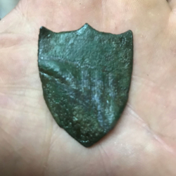 Insigne de la garde maritime, trouvé par Joshua
