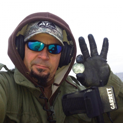 1784 Spanish silver 8 reale coin, found by Jesse W.