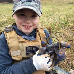 Mississippi Civil War spur, found by Dylan E.