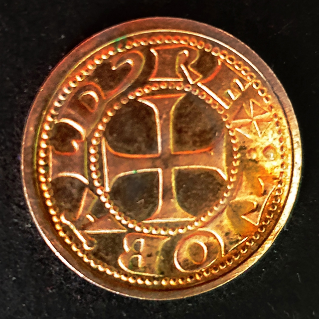 Teobaldos Gold Coin, found by Mario S.