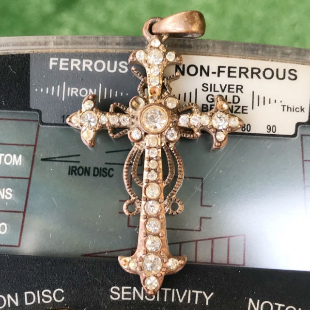 Bronze Cross with Diamonds, found by Patryk S.