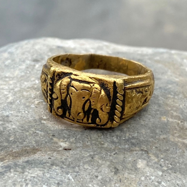 24K Gold Ring